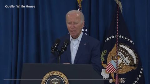 Bidens Statement nach Attentat auf Trump