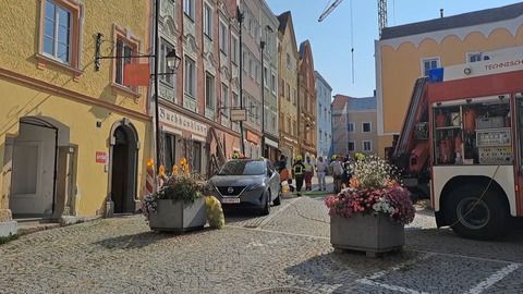 Österreich: Kellergewölbe stürzt in Schärding ein - Mehrere Bauarbeiter verschüttet