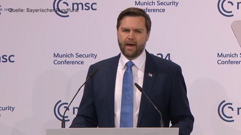 Münchner Sicherheitskonferenz: Vance kritisiert Ausschluss von Parteien