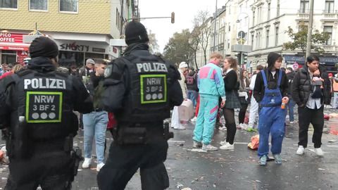 Polizei: Sicherheitslage an Karneval angespannter als sonst