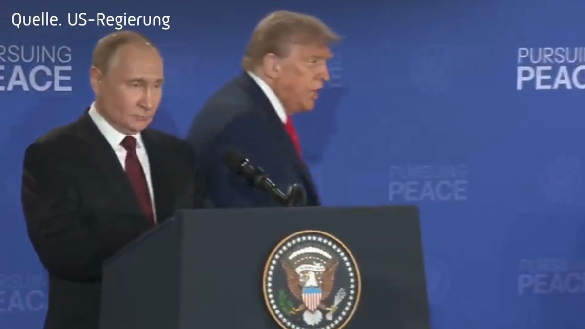Video: Kein Deal: Trump und Putin Gipfel zur Ukraine ohne Ergebnis