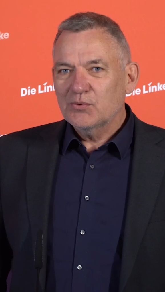 Video: Linken-Chef Jan van Aken kündigt Rückzug an