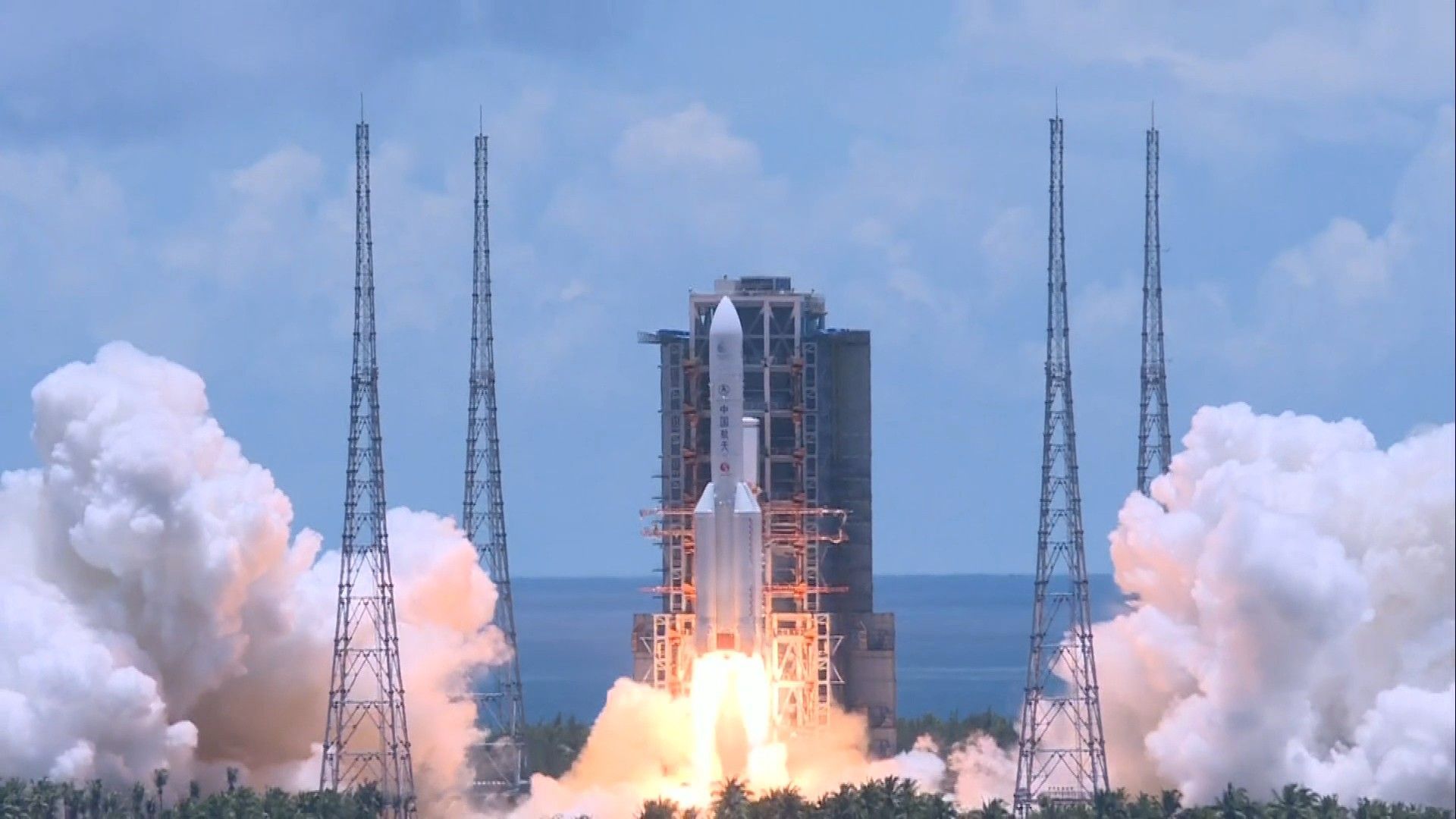 Abgehoben: Chinas erste eigene Mars-Mission gestartet