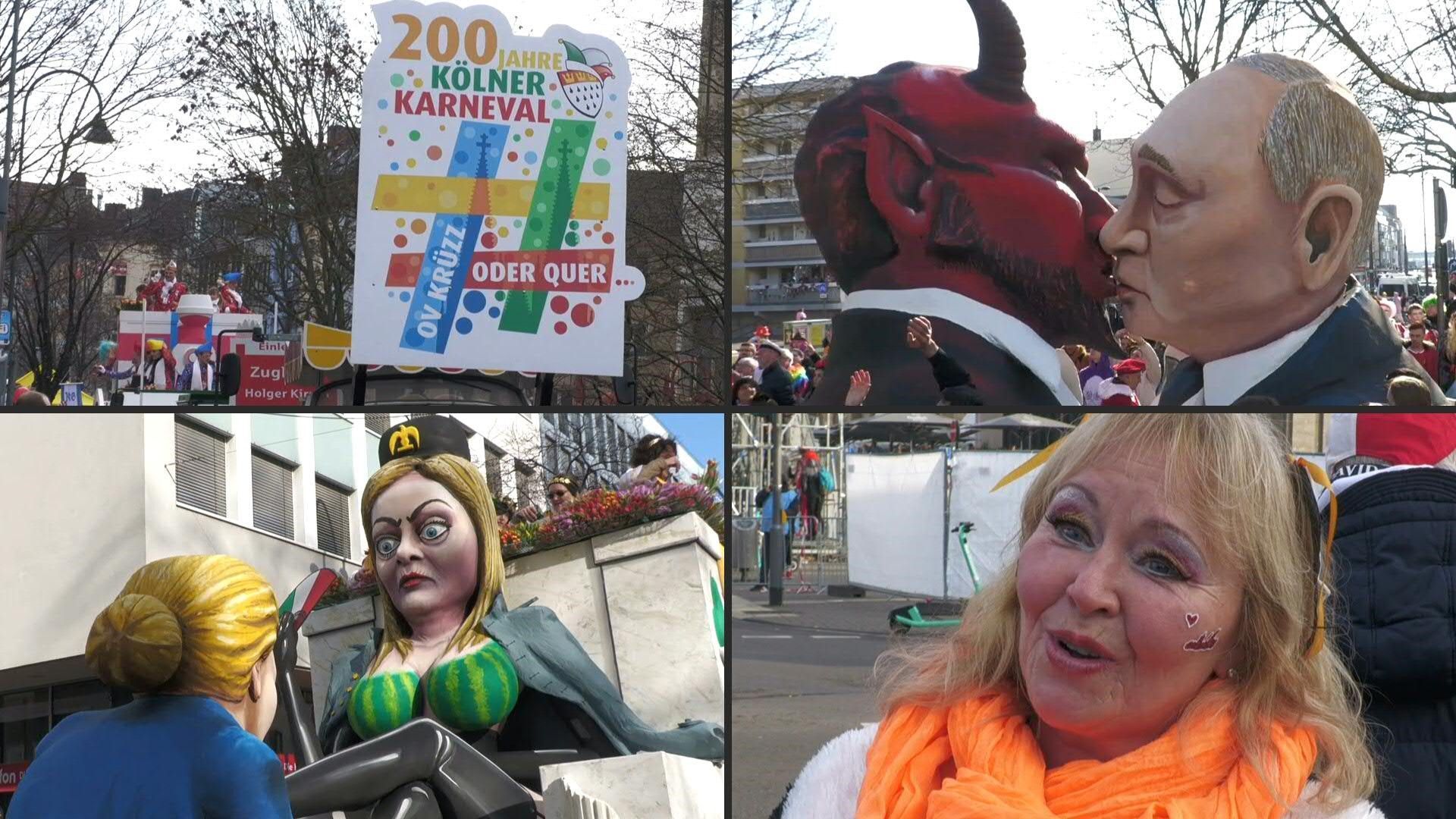 Aniversario del carnaval de Colonia: un estreno y mucha crítica política