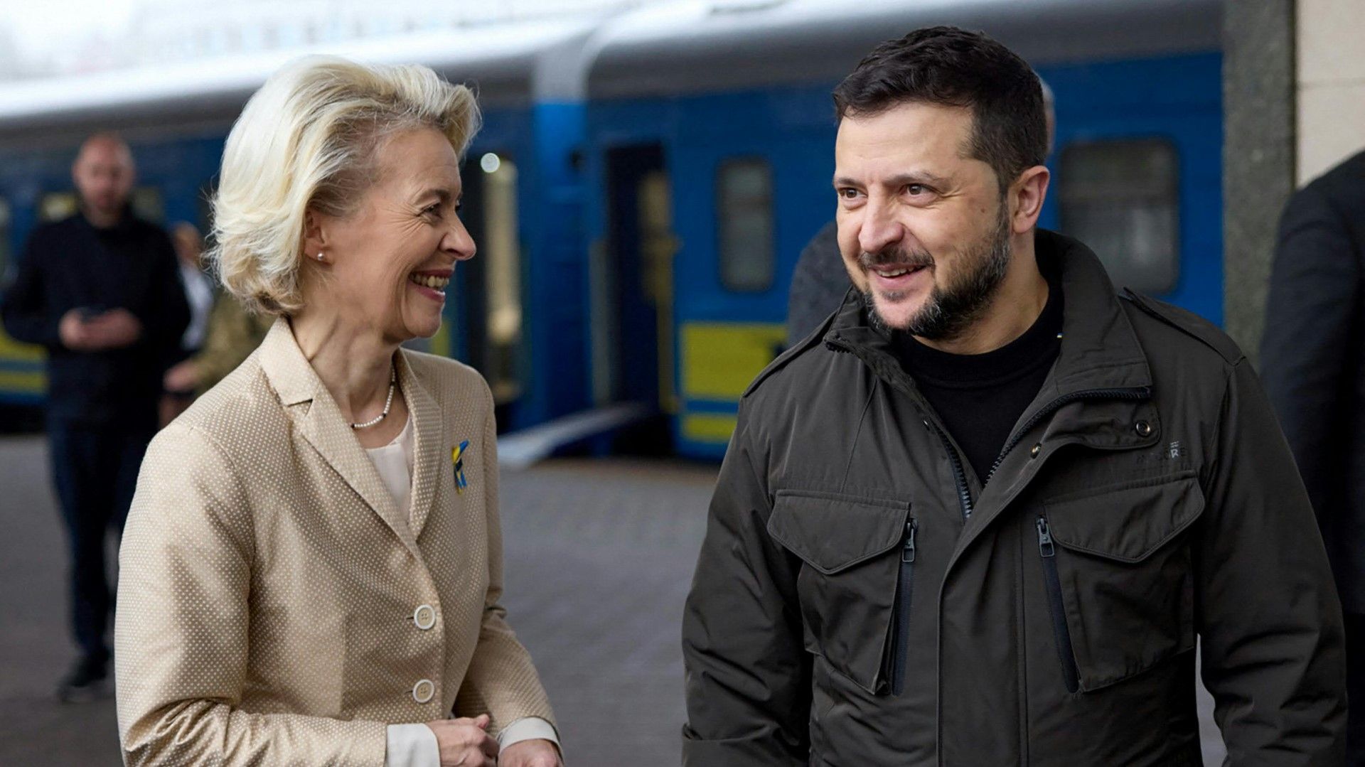 Von der Leyen in Kiew - Gespräche über EU-Erweiterung