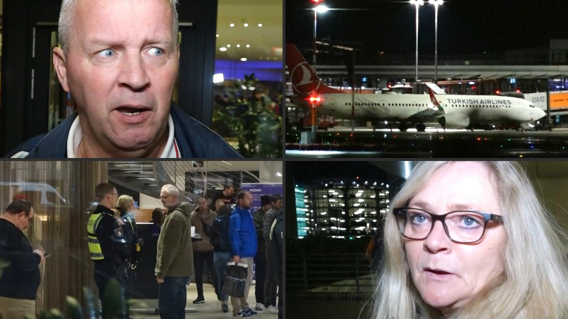 Geiseldrama am Hamburger Flughafen: Passagiere berichten