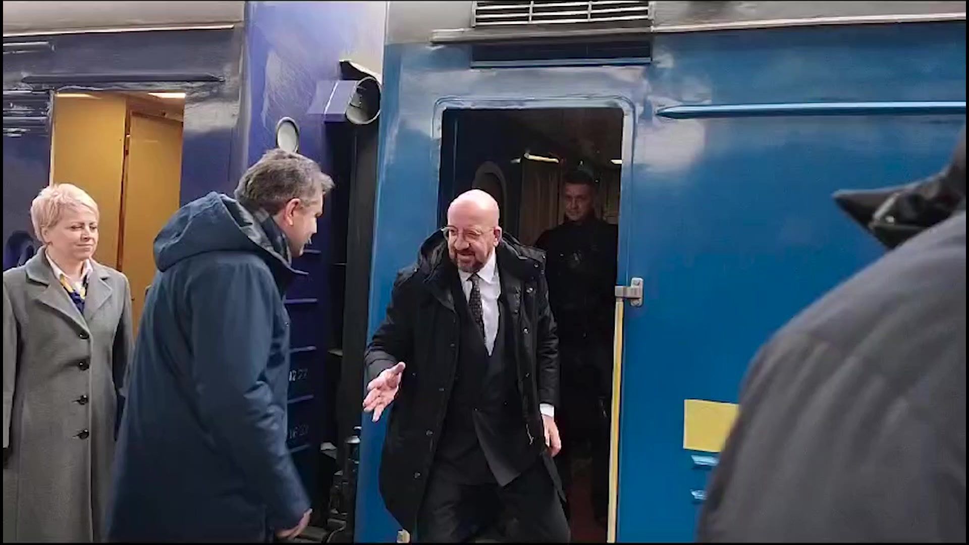 EU Council chief Michel visits Kyiv for Maidan anniversary