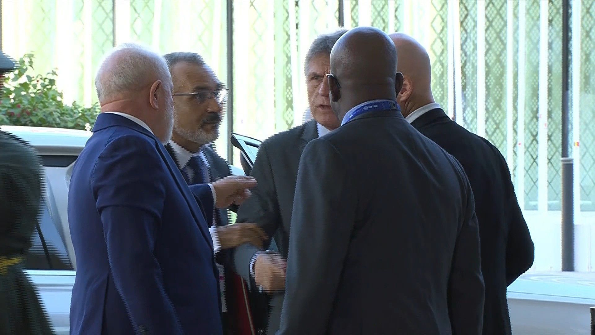 Brazilian President Lula arrives at climate summit