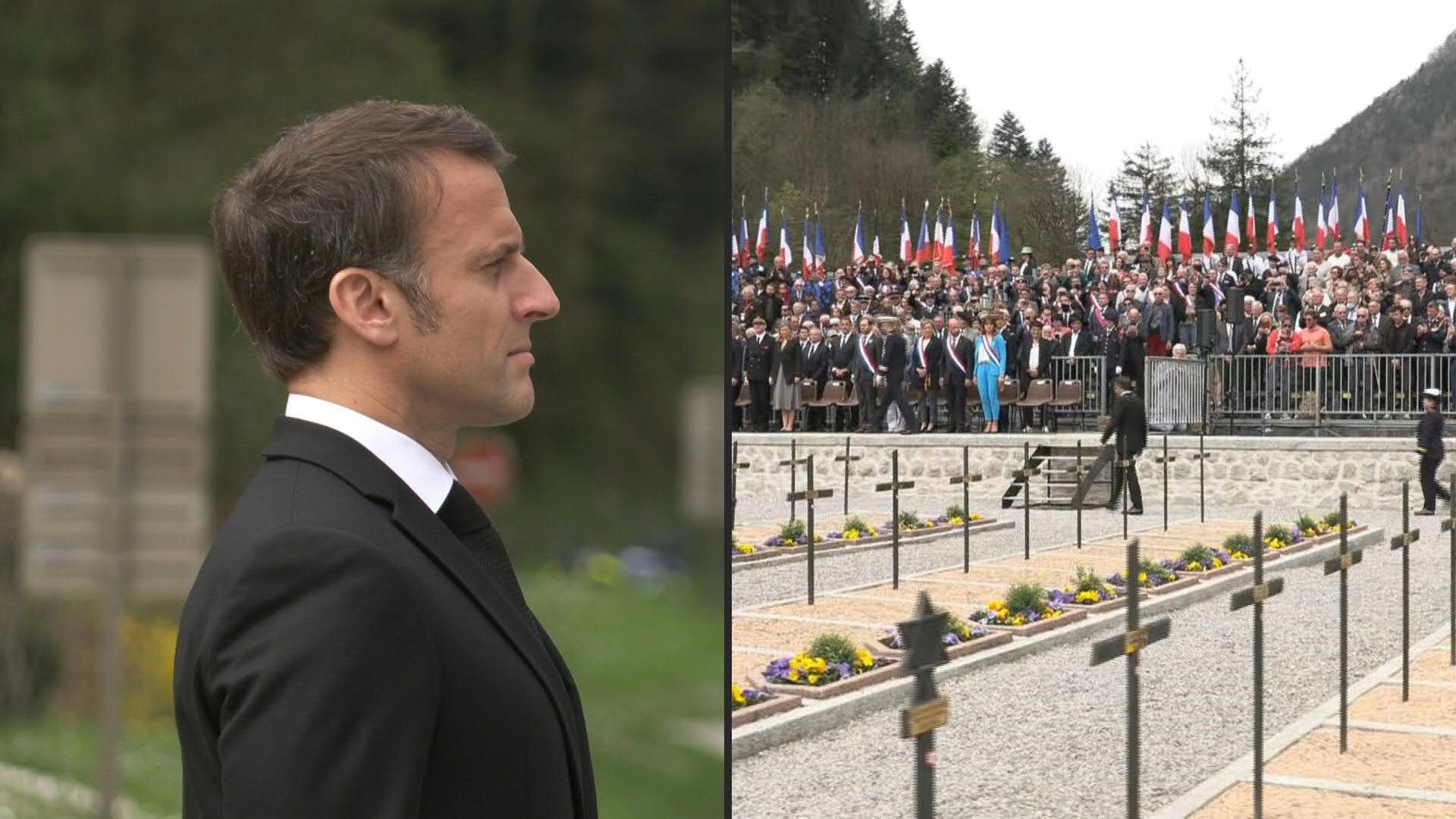 Macron launches celebrations for the 80th anniversary of the Liberation
