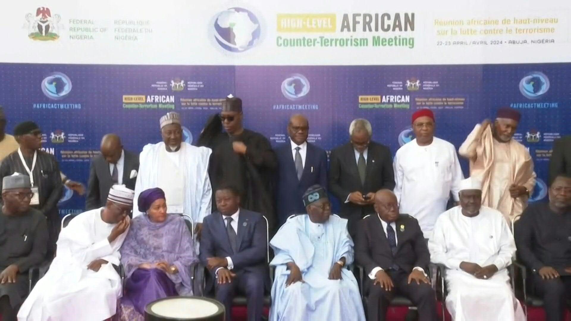 African leaders, dignitaries at counter-terrorism summit in Nigeria