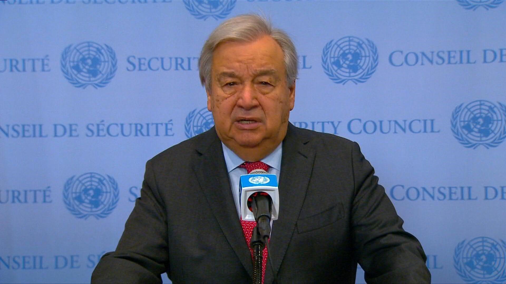 UN chief says Gaza crossings 'must be re-opened immediately'
