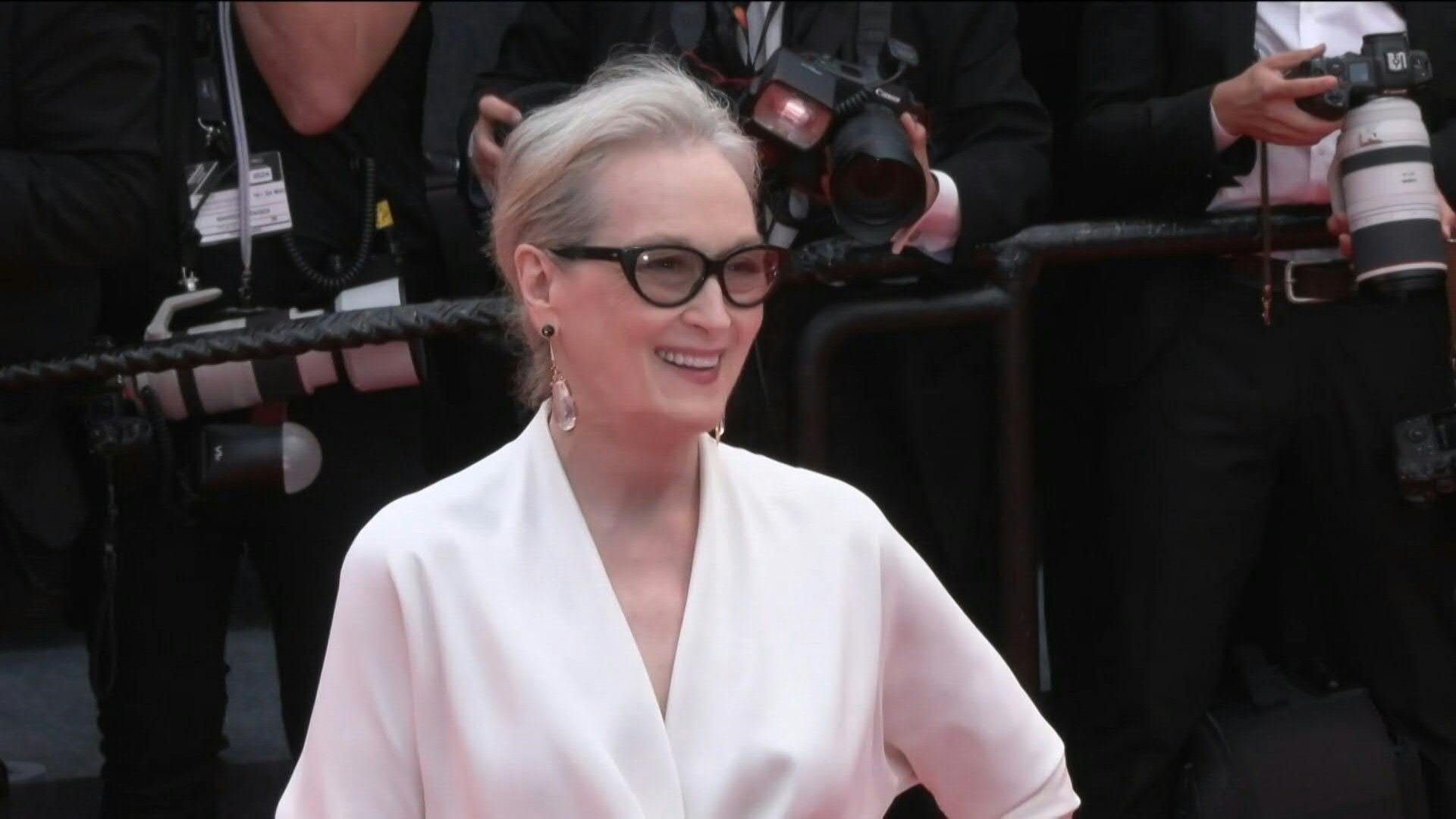 Cannes opening ceremony: Honorary Palme d'Or winner Meryl Streep on the red carpet