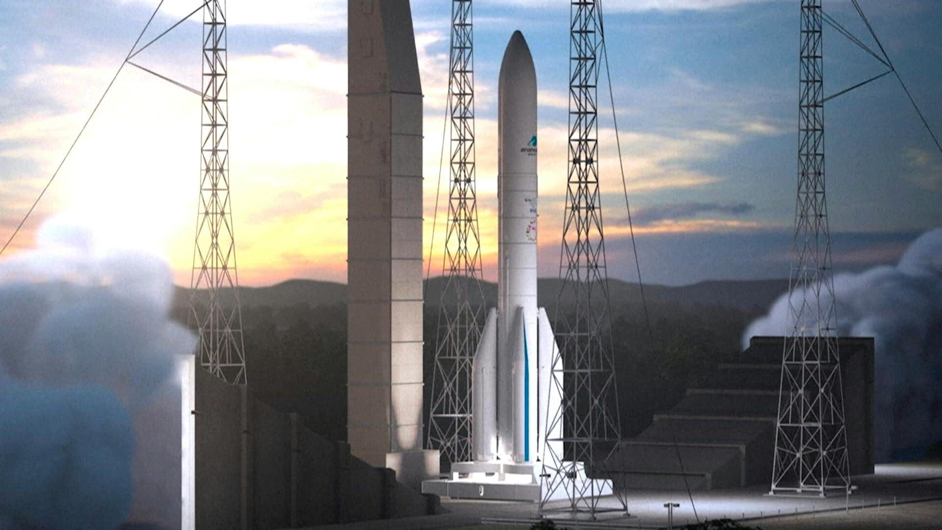 Videografik: Ariane 6 - Europas neue Trägerrakete