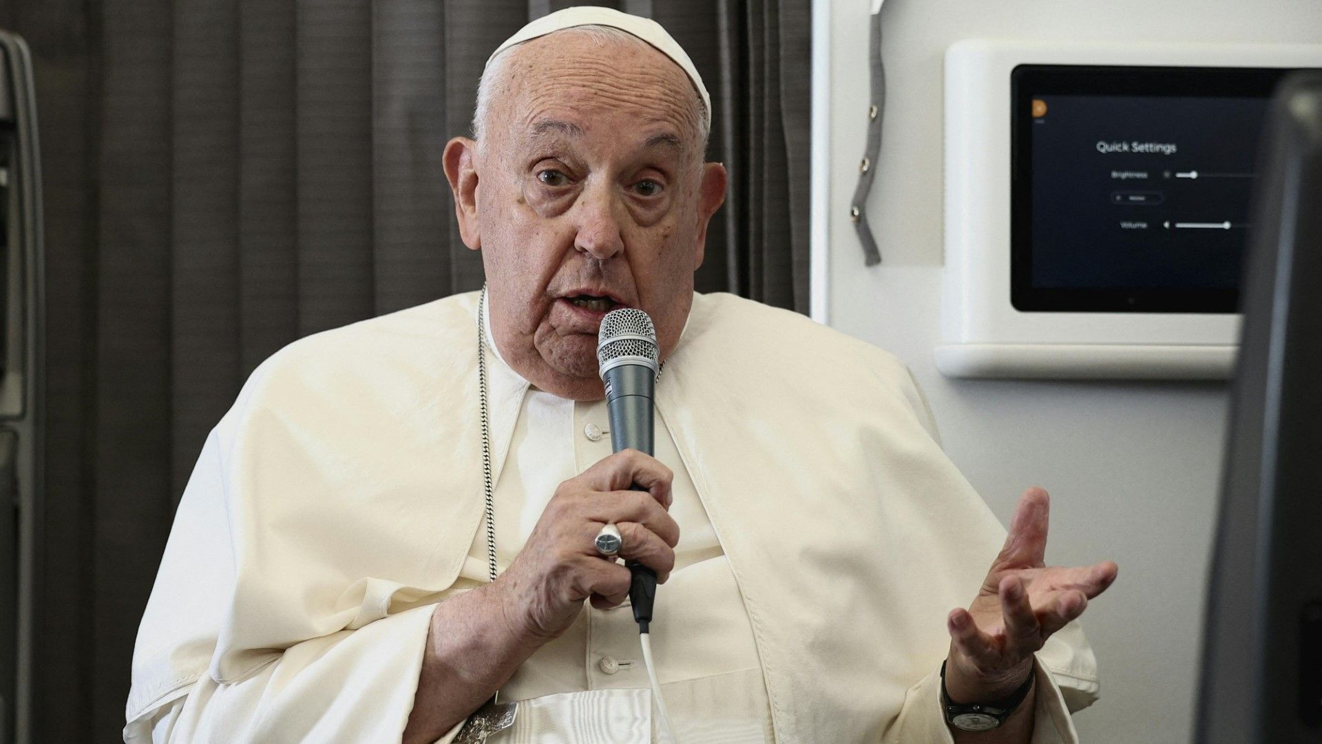 Papst: Beide US-Präsidentschaftskandidaten sind "gegen das Leben"