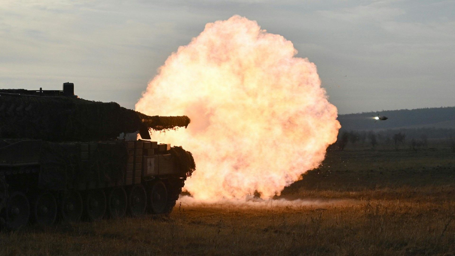 Ukraine: Deutscher Leopard-Kampfpanzer begeistert Soldaten