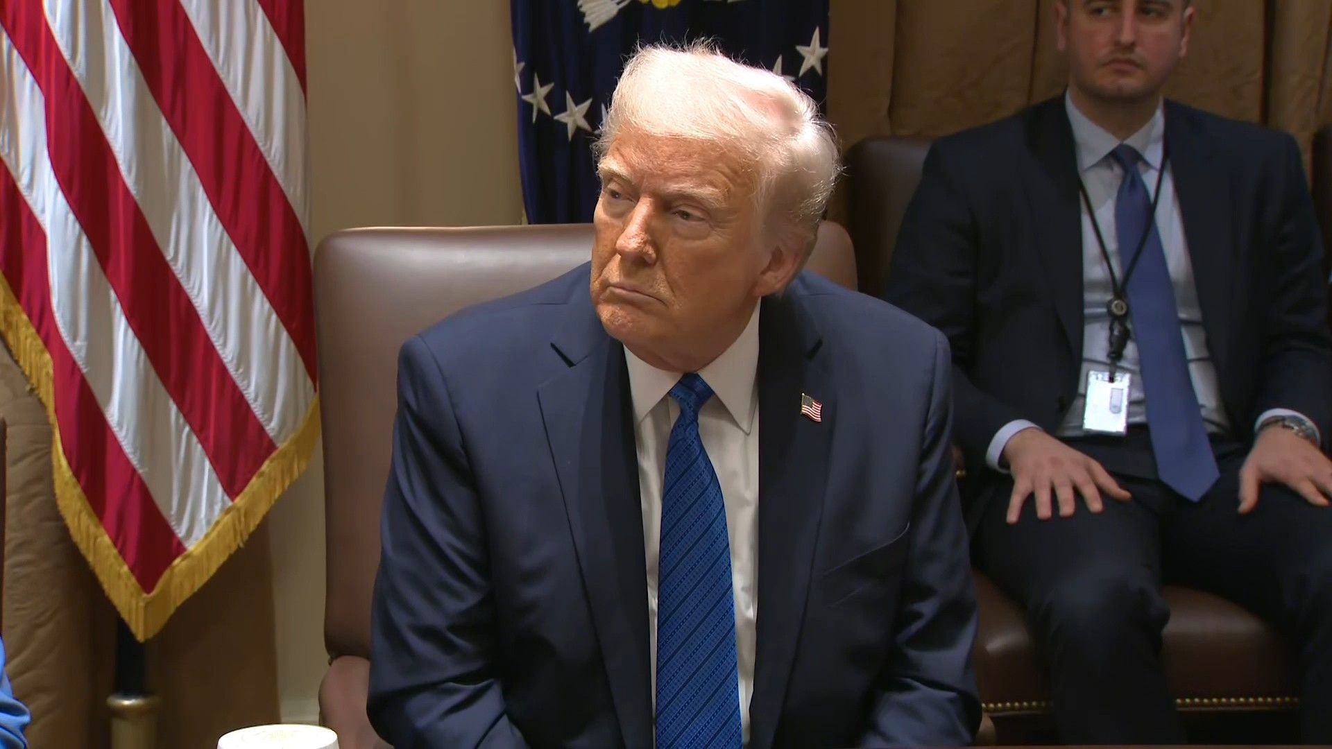 Video: Trump says would 'love' to defund US public broadcasters