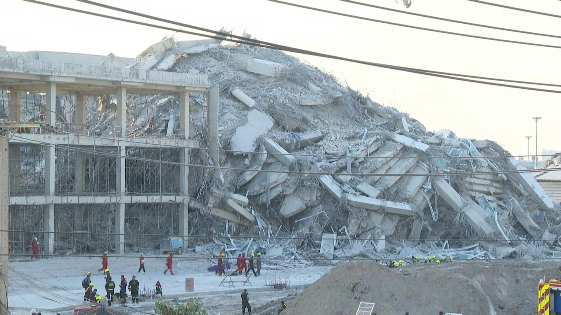 Video: Aftermath at Bangkok construction site after quake collapses skyscraper