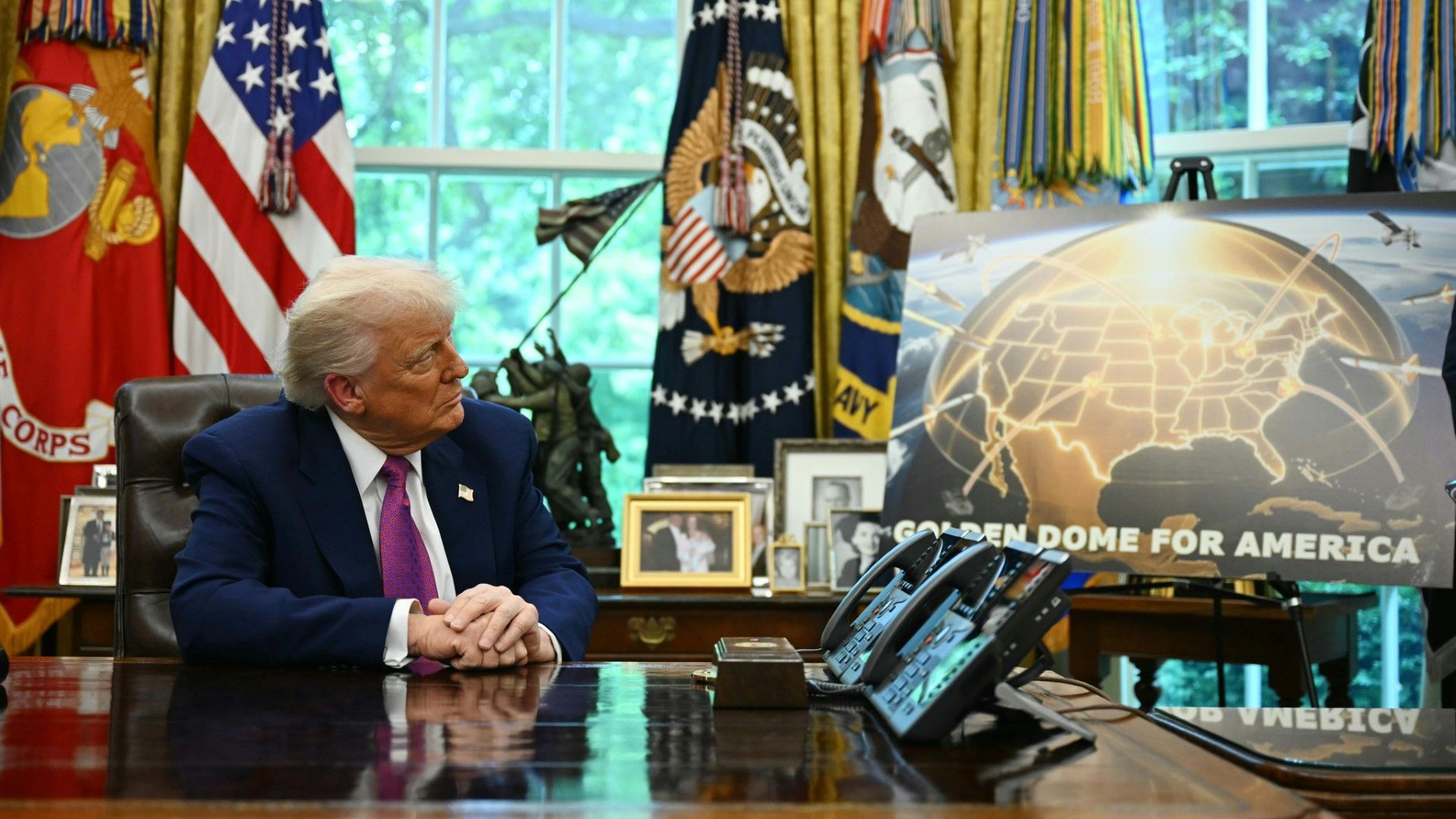 Trump: Raketenschild „Golden Dome“ in drei Jahren einsatzbereit