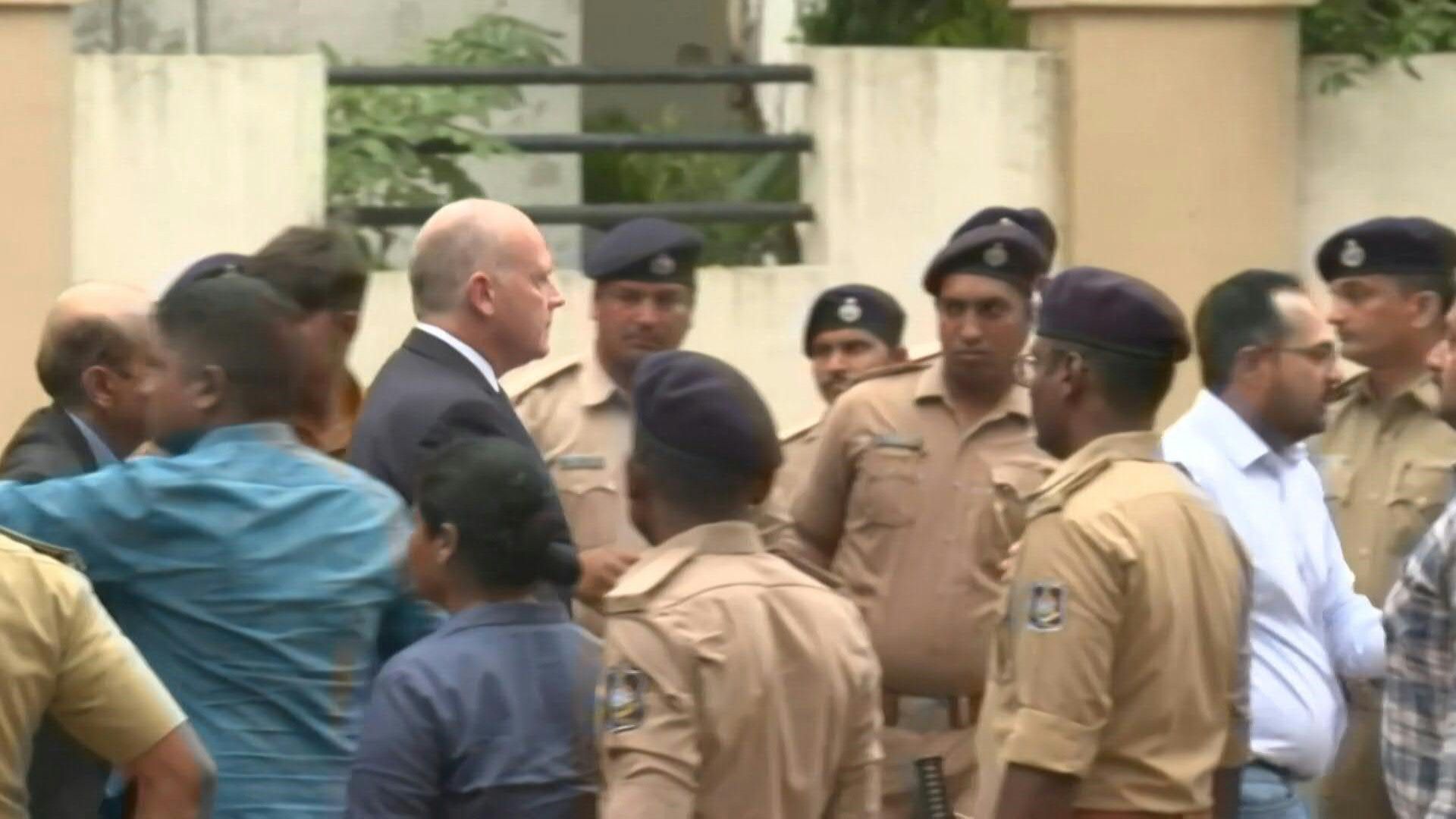 Air India CEO visits Ahmedabad crash site after tragedy