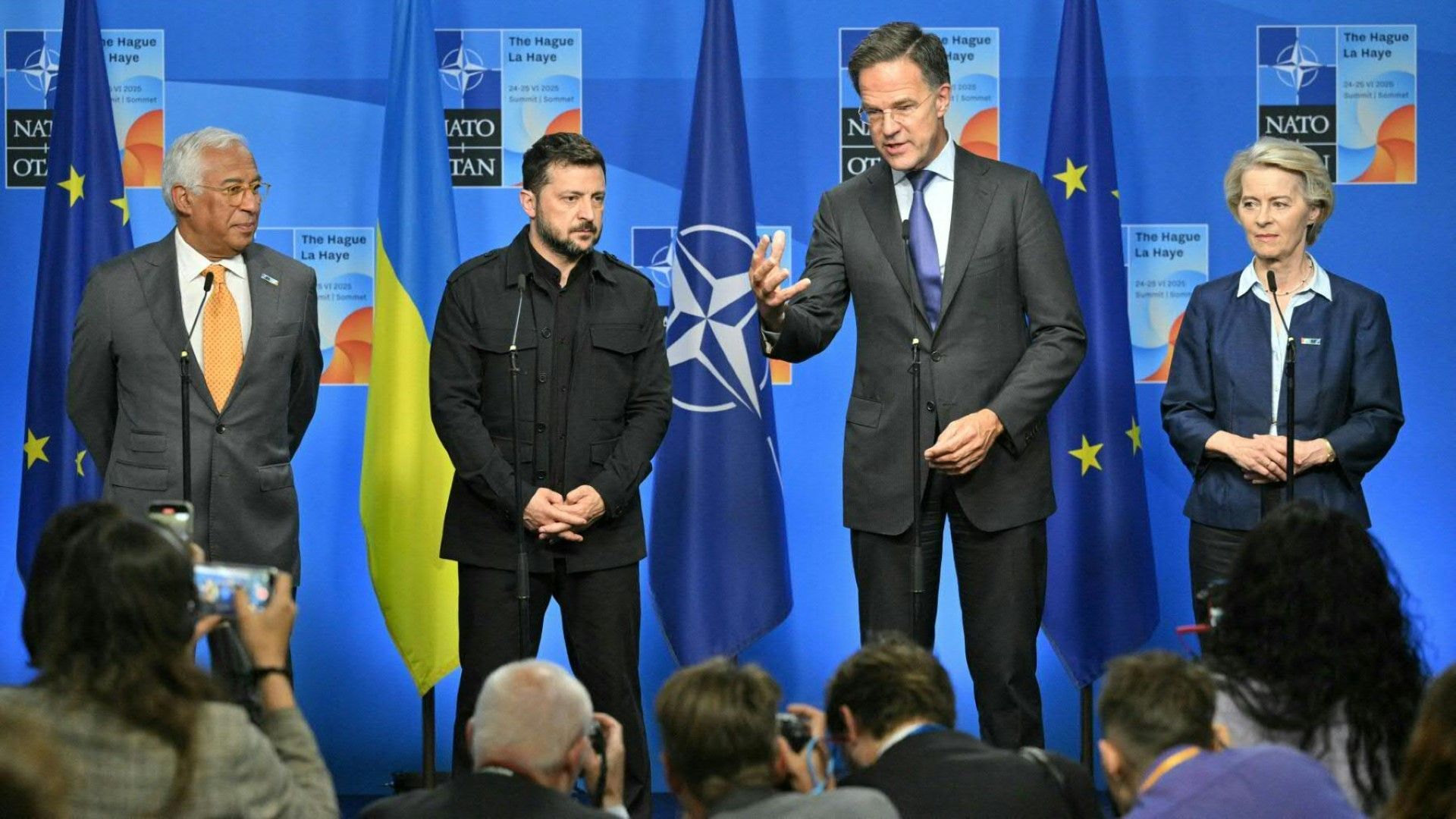 Selenskyj: „Einigkeit von EU und Nato stärkt Ukraine“