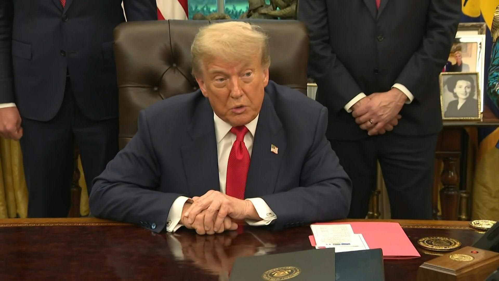 Trump hopeful for Gaza ceasefire, possibly 'next week'