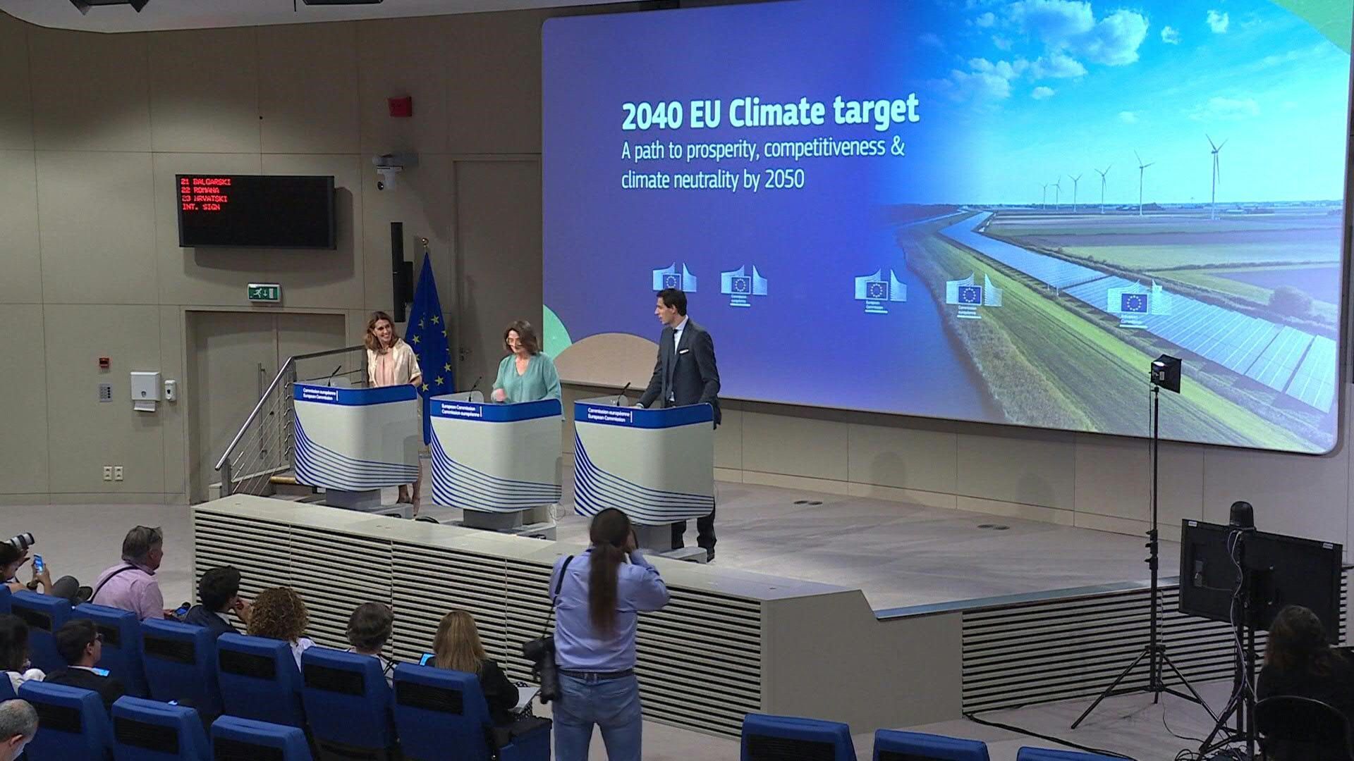 EU proposes 90% climate emission cuts by 2040