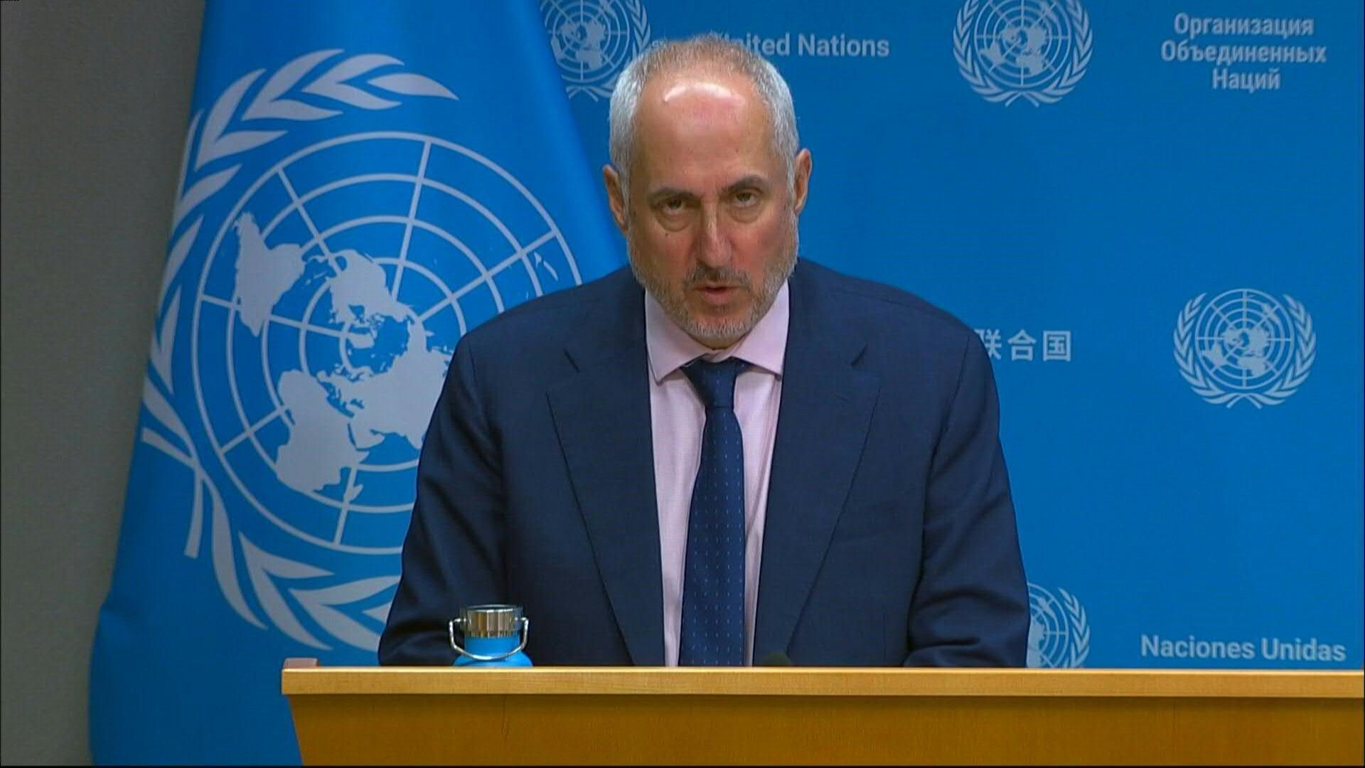 UN chief condemns Israel strikes on Syria: spokesman