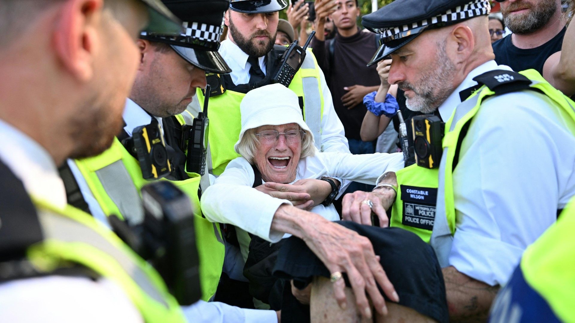 London: Hunderte Festnahmen bei Demo für Gruppe „Palestine Action“