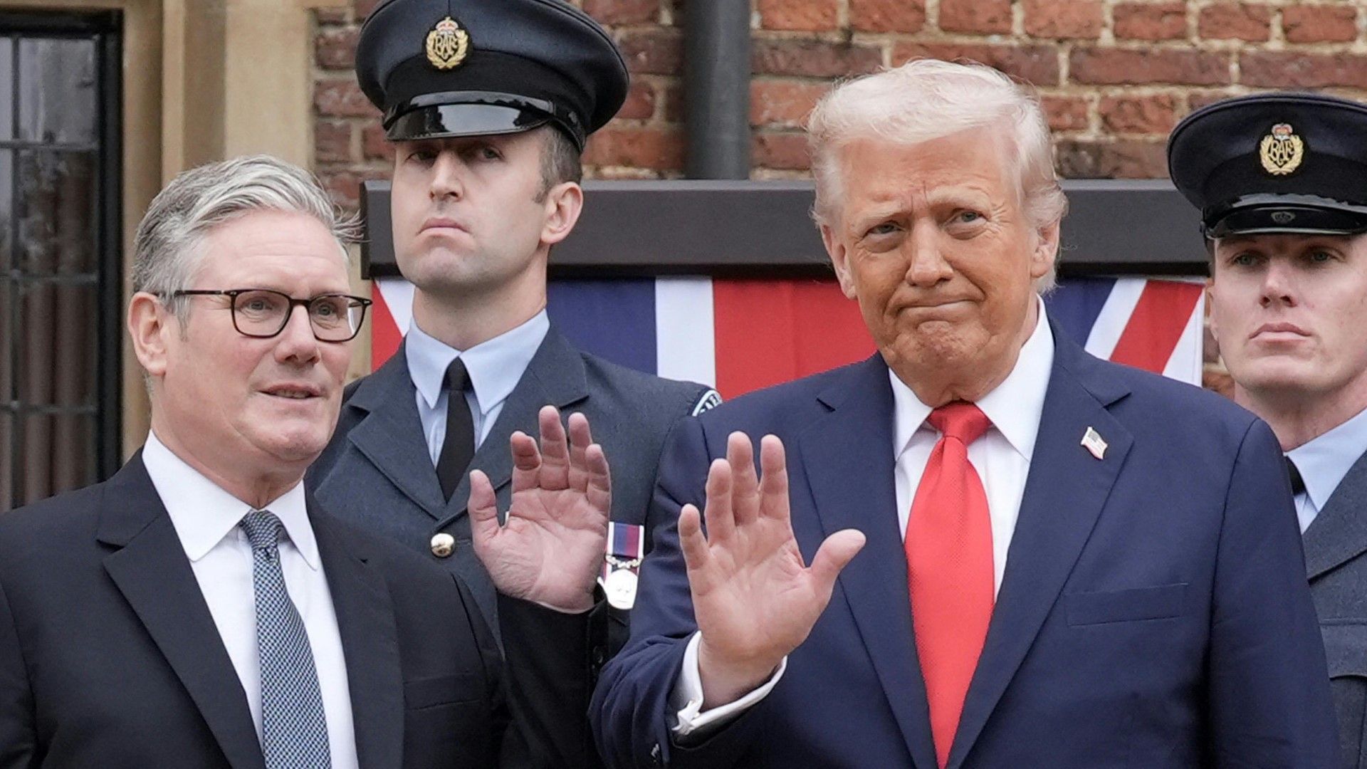 Britischer Premier Starmer empfängt Trump