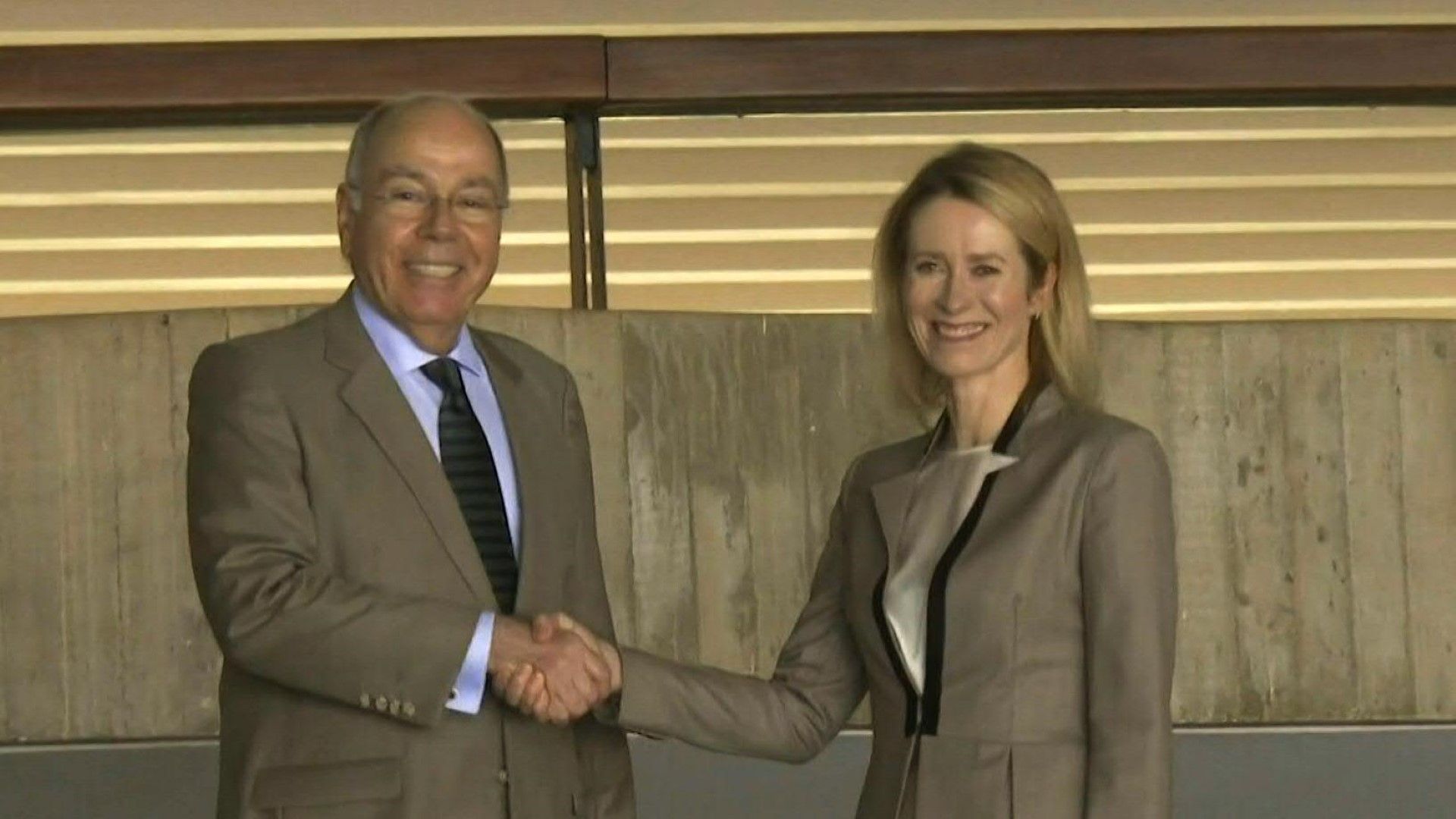 Video: EU Foreign Affairs Chief Kaja Kallas arrives for meeting in Brasilia