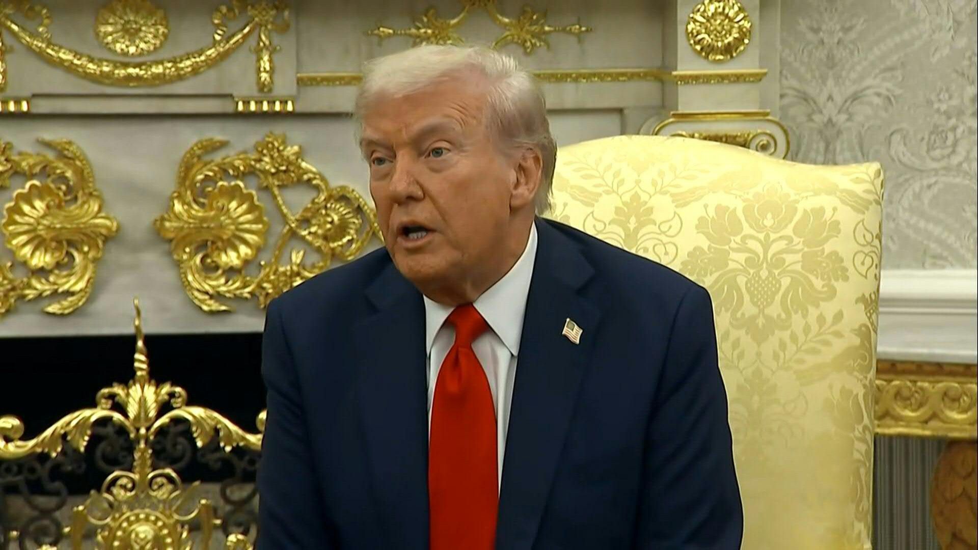 Video: Trump says 'stepping up the pressure' to end Ukraine war
