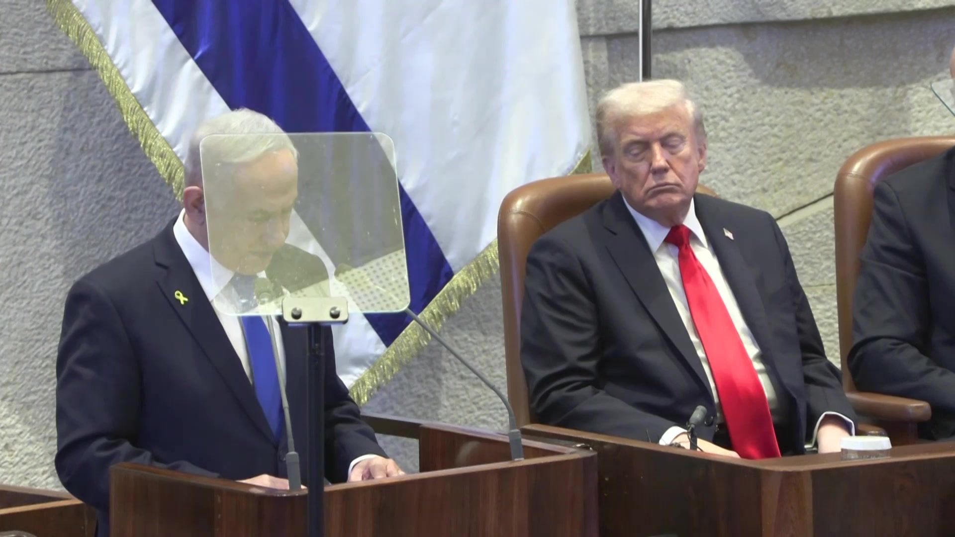 Netanyahu, in parliament, says Israel achieved 'amazing victories'