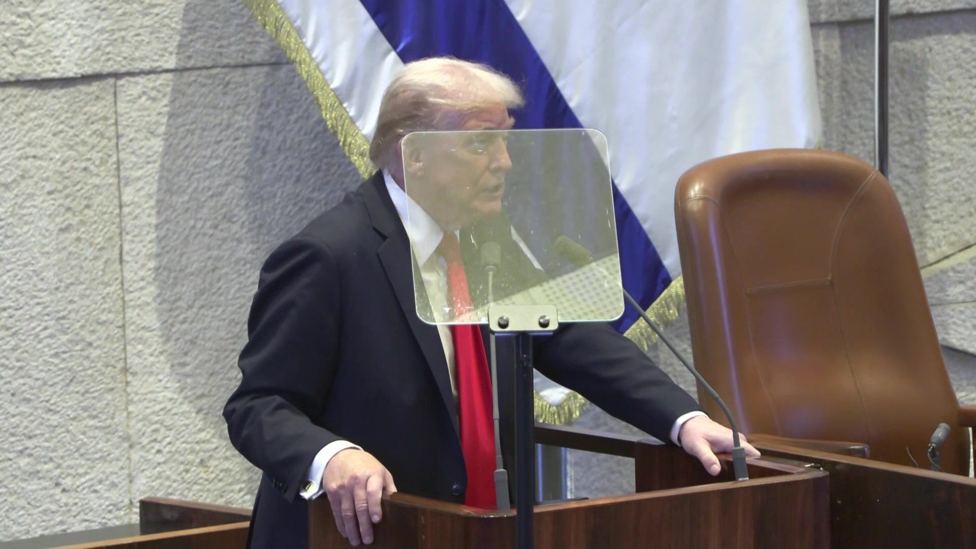 Trump tells Israeli lawmakers 'jihadism and antsemitism' have failed