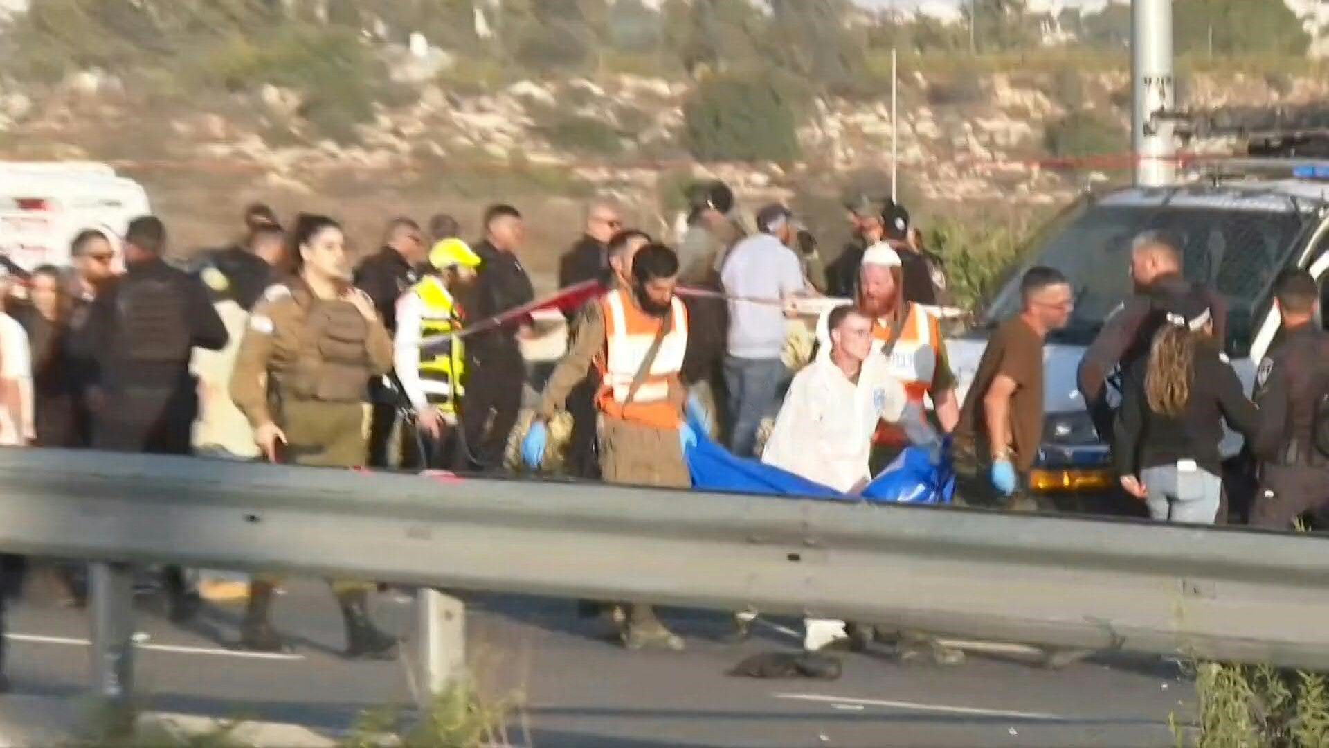 Israeli police and military patrol site of deadly West Bank attack