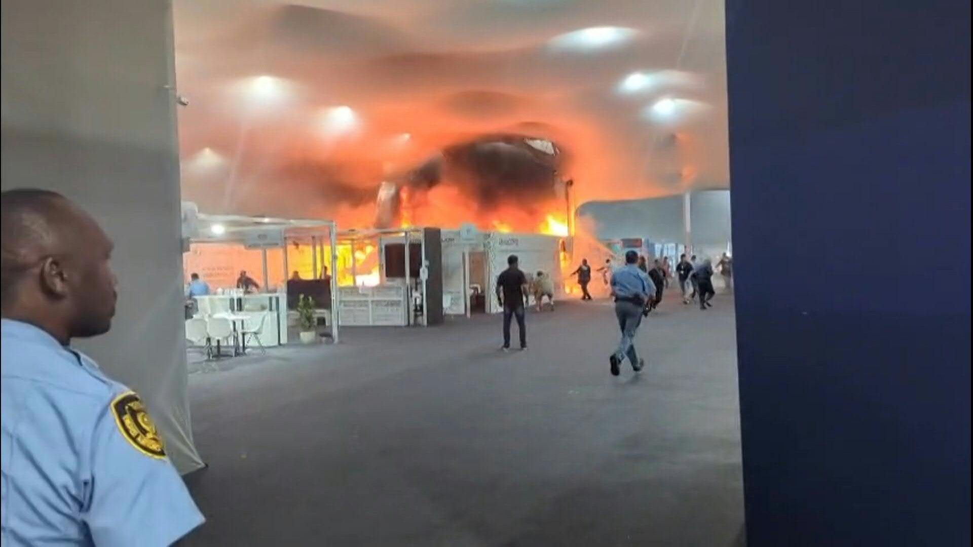 Fire breaks out in pavilion at COP30 climate talks: AFP journalists