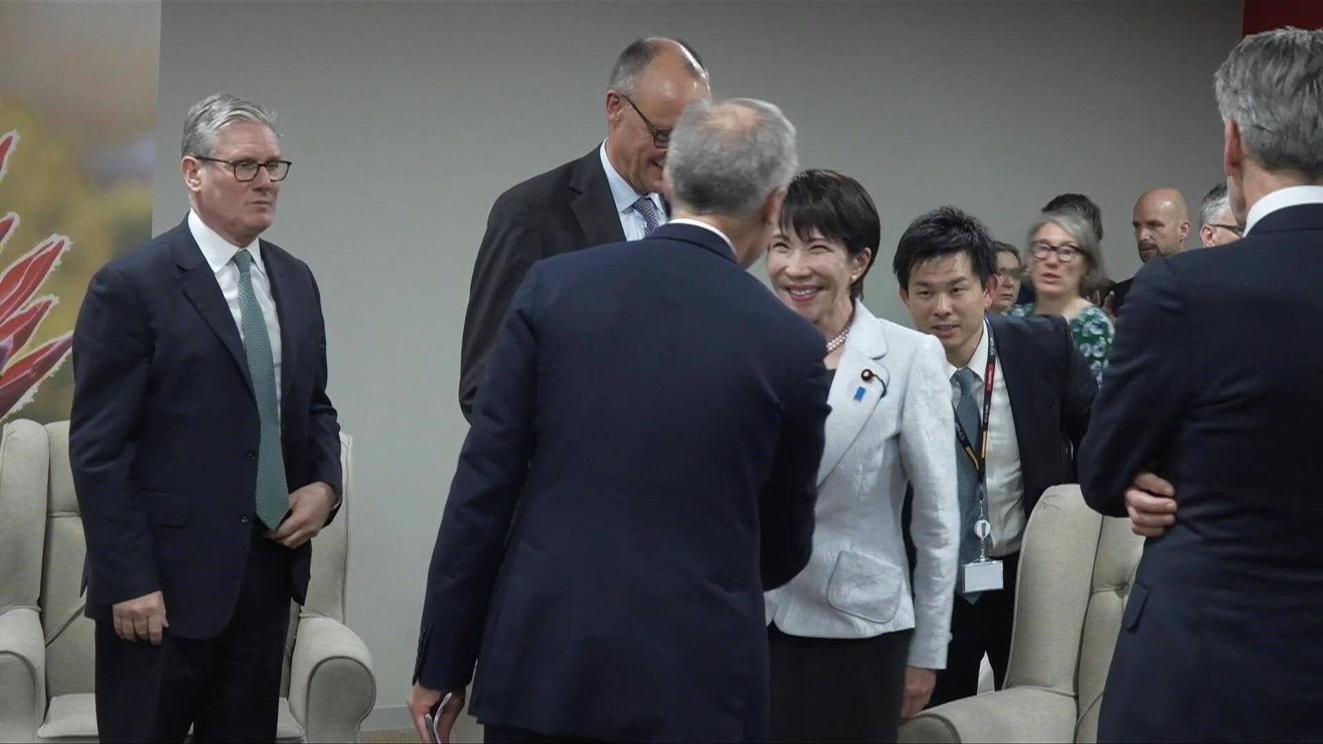 Video: G7 leaders meet at G20 summit in South Africa