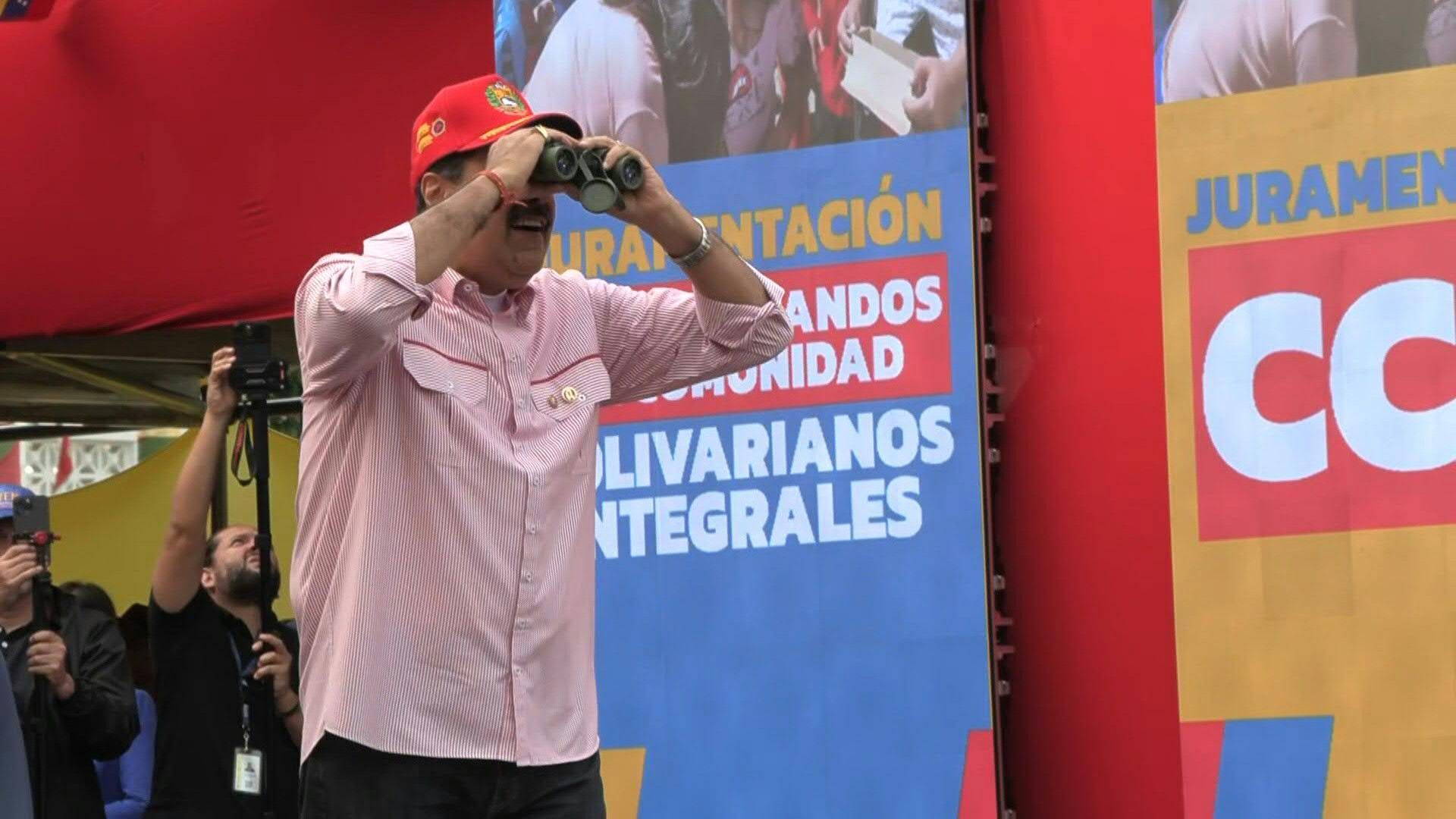 Video: Maduro appears in public in Caracas after call with US President Trump