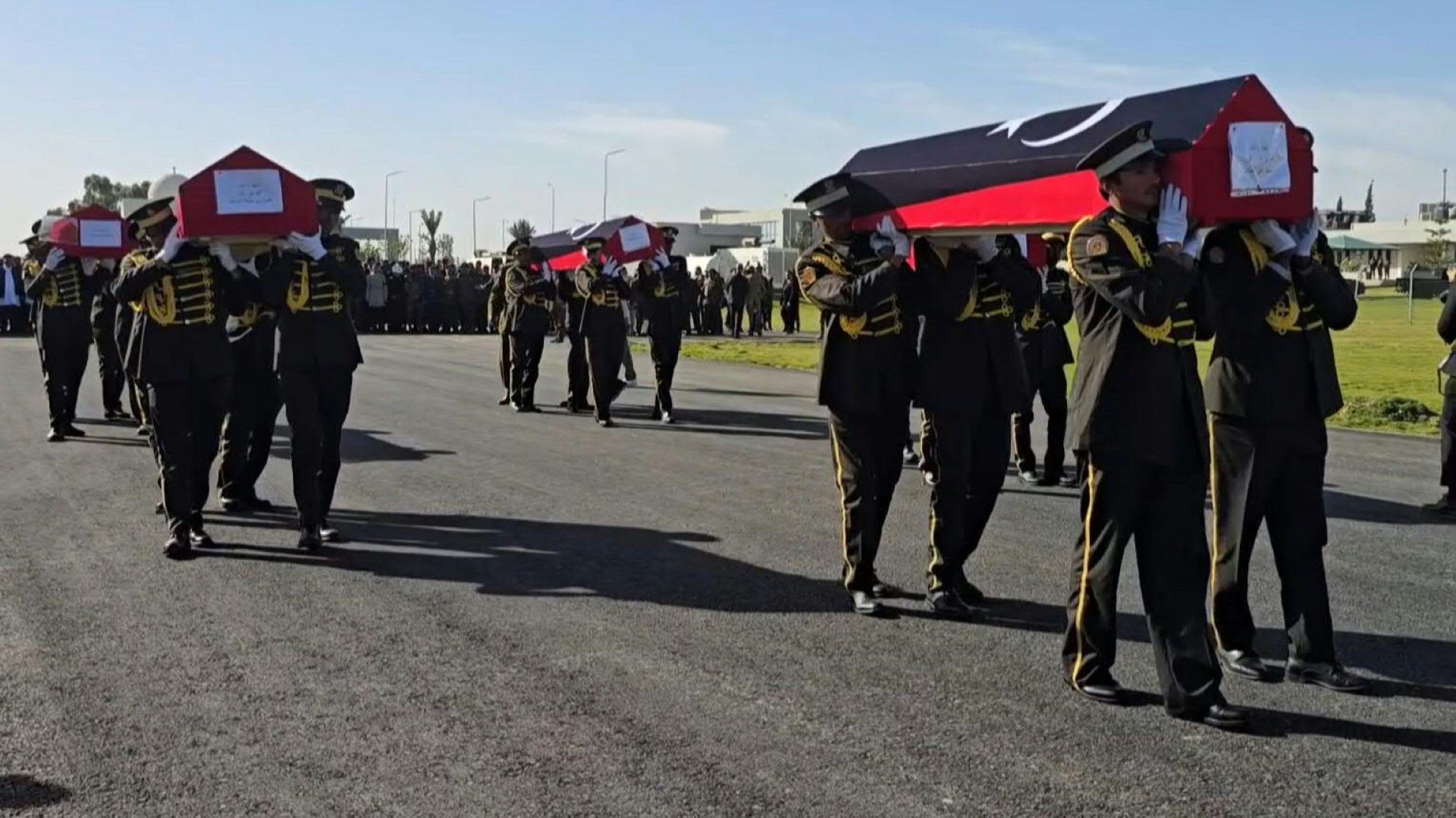 Video: Repatriation ceremony in Tripoli for remains of Libyan army chief