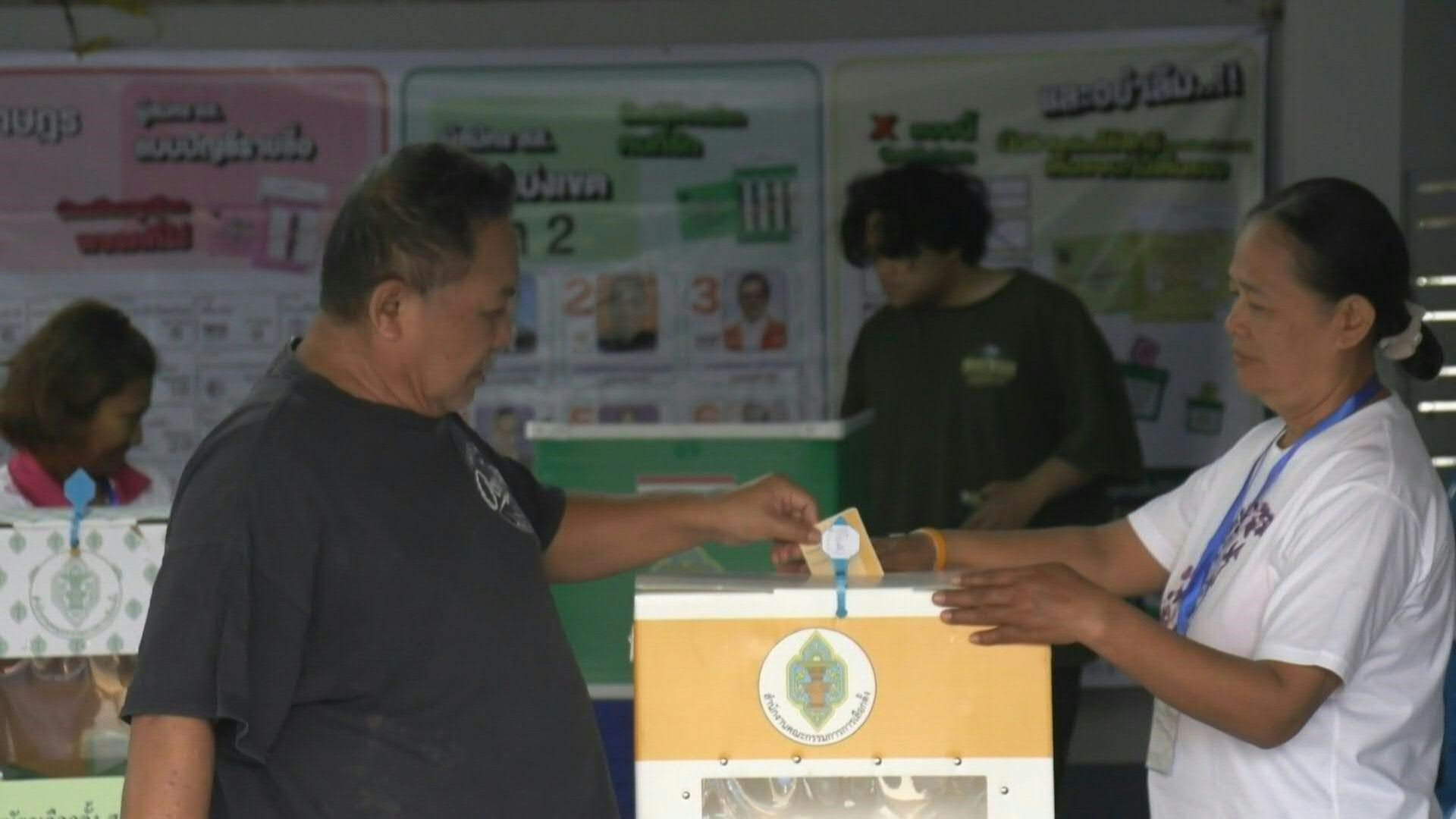 Thai-voters-head-to-polls-in-general-election-in-Buriram