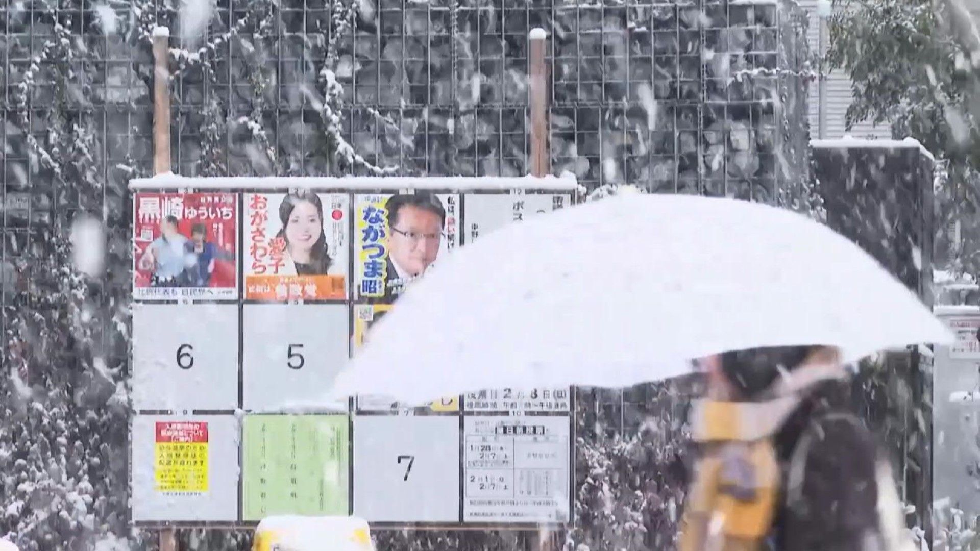 People-head-to-polls-amid-heavy-snowfall-in-Tokyo