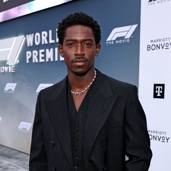 Damson Idris accidentally 'spat in Brad Pitt's face'