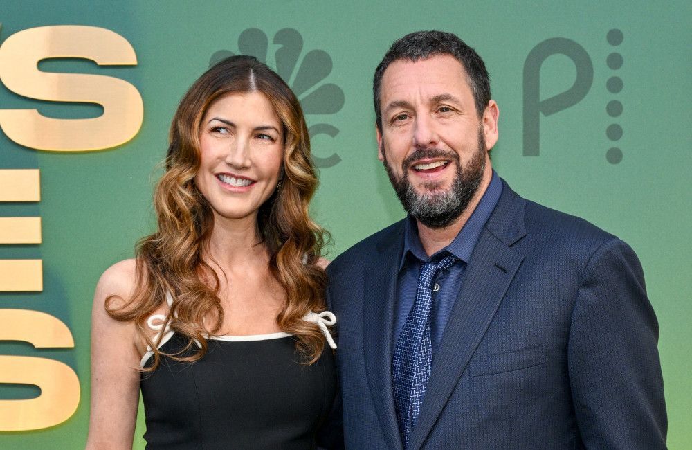 Adam Sandler couldn't be happier