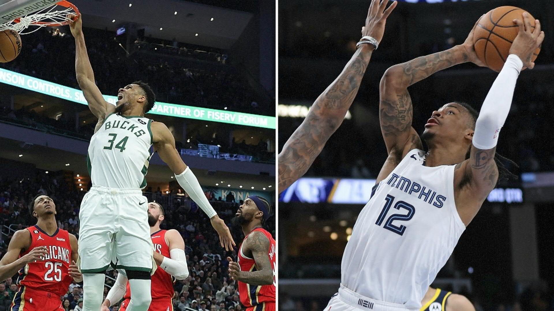 NBA: Antetokounmpo overruns the Pelicans