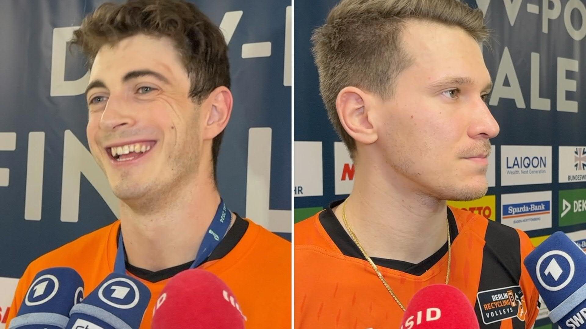 "Gezeigt, dass wir das beste Team sind" - BR-Volleys-Stars von Pokalsieg begeistert