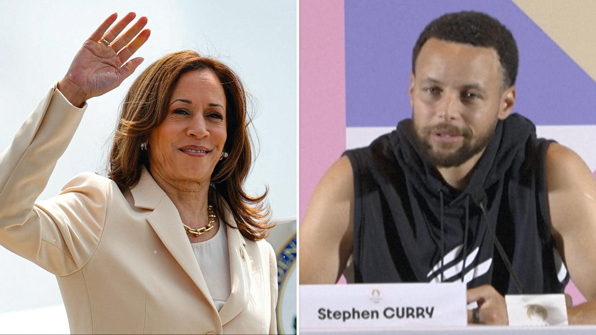 US-Wahl: Basketballstar Curry unterstützt Harris
