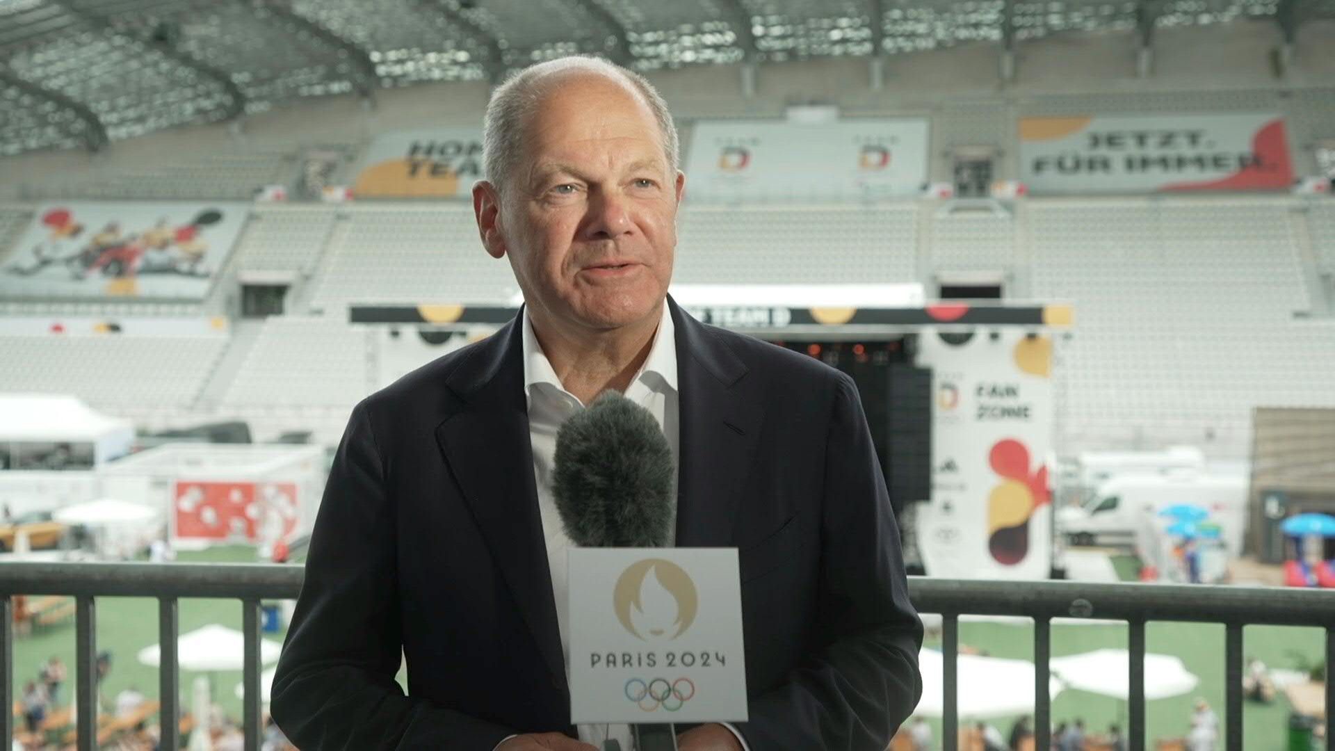 Scholz: Olympische Spiele in Deutschland "unser Plan"