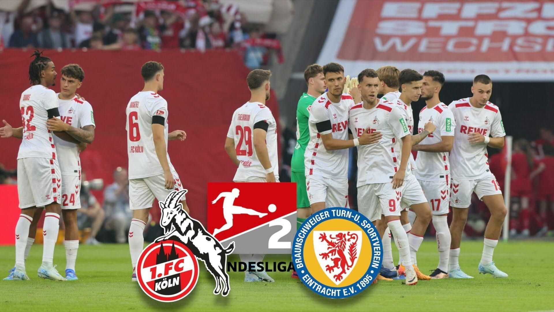 Klarer Sieg für den 1.FC Köln: Hübers und Co. lassen Braunschweig keine Chance