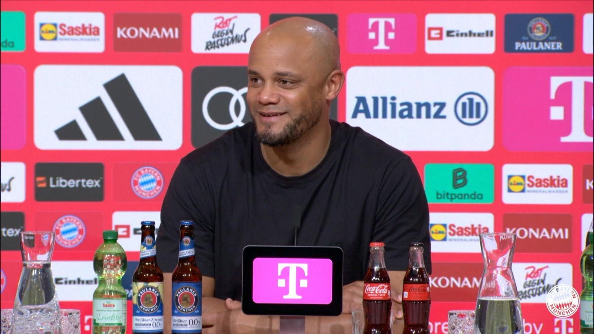 "Nicht einverstanden?": Kompany lobt Bayern trotz Kritik und freut sich auf CL-Stimmung