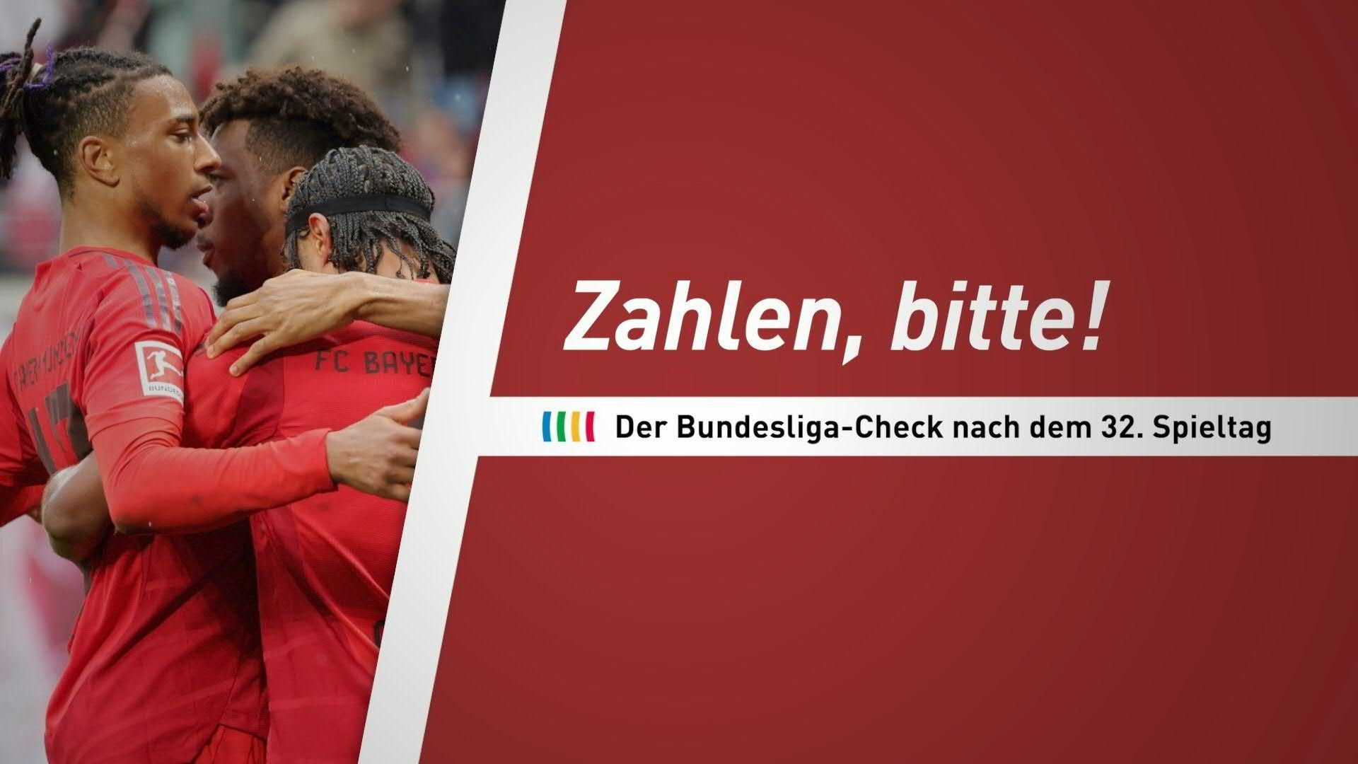 Zahlen, bitte! Der Bundesliga-Check nach dem 32. Spieltag