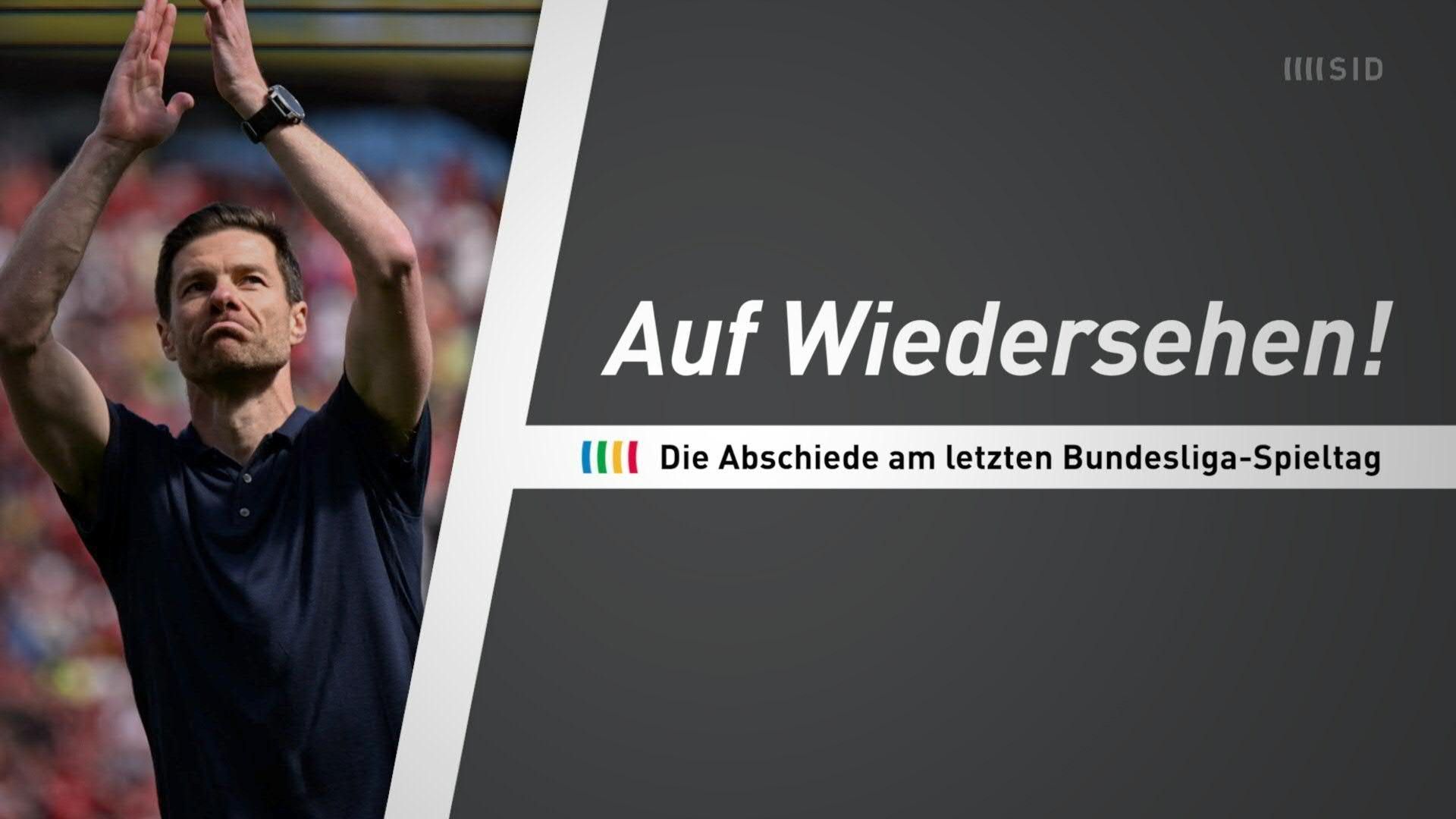 Auf Wiedersehen! Die Abschiede am letzten Bundesliga-Spieltag